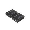 kit extensor usb 2.0 de 4 puertos para distancias de hasta 150 m / soporta usb 2.0, usb 1.1 y usb 1.0 / utp cat 5e/6/6a/7 / soporta switch gigabit / ideal para cámaras web, impresoras, escáner, memorias, mouse, etc.