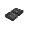 kit extensor usb 2.0 de 4 puertos para distancias de hasta 150 m / soporta usb 2.0, usb 1.1 y usb 1.0 / utp cat 5e/6/6a/7 / soporta switch gigabit / ideal para cámaras web, impresoras, escáner, memorias, mouse, etc.