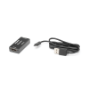 adaptador hdmi para amplificar o repetir la señal de los cables hdmi (booster) a una distancia de 40 metros / soporta resoluciones 4k x 2k.