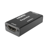 adaptador hdmi para amplificar o repetir la señal de los cables hdmi (booster) a una distancia de 40 metros / soporta resoluciones 4k x 2k.