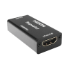 adaptador hdmi para amplificar o repetir la señal de los cables hdmi (booster) a una distancia de 40 metros / soporta resoluciones 4k x 2k.