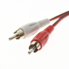 balun extensor de audio analogo estereo rca a rj45 / distancia 800 mts/ cable cat5 6 / conector 100% cobre / protección tvs, calidad premium