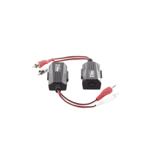 balun extensor de audio analogo estereo rca a rj45 / distancia 800 mts/ cable cat5 6 / conector 100% cobre / protección tvs, calidad premium