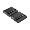 kit extensor hdmi para distancias de 70 metros / soporta resoluciones 720 y 1080p @ 60 hz / cat 6, 6a y 7 / cero latencia / uso 24/7 / hdr10 / salida loop / configuración edid / soporta control remoto del equipo fuente / salida de audio de 3.5mm