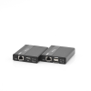 kit extensor kvm (hdmi y usb) | 40m a 4k@30hz | 70m a 1080p@60hz | cat 6, 6a y 7 | cero latencia | hdr | salida loop | salida de audio de 3.5mm |