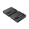 kit extensor kvm (hdmi y usb) | 40m a 4k@30hz | 70m a 1080p@60hz | cat 6, 6a y 7 | cero latencia | hdr | salida loop | salida de audio de 3.5mm |