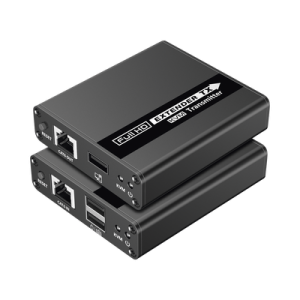 kit extensor kvm (hdmi y usb) | 40m a 4k@30hz | 70m a 1080p@60hz | cat 6, 6a y 7 | cero latencia | hdr | salida loop | salida de audio de 3.5mm |