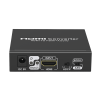 extractor de audio de hdmi a hdmi + audio / salida de audio digital o análoga / spdif / toslink / auxiliar 3.5mm (estéreo) / salida hdmi solo video / soporta arc / hdr / hdcp / separa el audio del contenido hdmi .