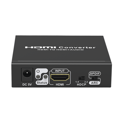 extractor de audio de hdmi a hdmi + audio / salida de audio digital o análoga / spdif / toslink / auxiliar 3.5mm (estéreo) / salida hdmi solo video / soporta arc / hdr / hdcp / separa el audio del contenido hdmi . extractor de audio de hdmi a hdmi + audio / salida de audio digital o análoga / spdif / toslink / auxiliar 3.5mm (estéreo) / salida hdmi solo video / soporta arc / hdr / hdcp / separa el audio del contenido hdmi .