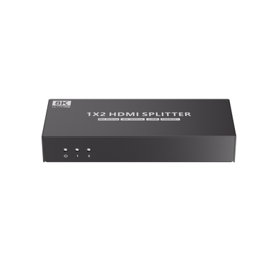 splitter hdmi 1x2 | velocidad de trasmisión 48 gbps| resolución 8k | salida de audio| hdcp 2.3 splitter hdmi 1x2 | velocidad de trasmisión 48 gbps| resolución 8k | salida de audio| hdcp 2.3
