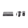 divisor (splitter) hdmi 4k de 1 entrada a 2 salidas (simultaneas) / soporta 4k×2k / ajuste de resoluciones edid / hdr / hdmi 2.0 / hdcp 2.2 / soporta formatos de audio dolby digital / longitud del cable de entrada y salida ≤10m.