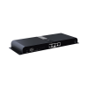 kit divisor y extensor hdmi (extender splitter) / divide 1 fuente hdmi a 4 pantallas / extiende la señal hdmi hasta 120 m / resolución 1080p @ 60 hz / cat 6/6a / soporta ir / baja latencia / uso24/7 / alimente solo el tx (poc).