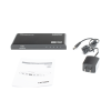 divisor (splitter) hdmi 4k de 1 entrada a 4 salidas (simultaneas) / soporta 4k×2k / ajuste de resoluciones edid / hdr / hdmi 2.0 / hdcp 2.2 / permite mezclar pantallas en 4k y 1080p