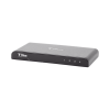 divisor (splitter) hdmi 4k de 1 entrada a 4 salidas (simultaneas) / soporta 4k×2k / soporta hasta 4 equipos con conexión en cascada / hdmi 3d / hdr / hdmi 1.4 / hdcp 1.4 / audio pcm / longitud del cable de entrada ≤30m y salida ≤25m.