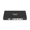 controlador de videowall de 2 x 2 / distribuye en 4 pantallas el video de 1 entrada hdmi / resolución 1080p a 60 hz. / salida de audio de 3.5mm / modo pantalla completa o modo clon / muy fácil de crear una pared de video wall