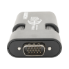 mini adaptador de vga a hdmi / resolución 1920x1080 @ 60hz / jack de audio de 3.5mm / soporta alimentacion por micro usb