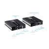 kit extensor kvm ( teclado, video, mouse ) hdmi 1080p @ 60 hz, 60 metros con cable cat5e/6