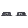 kit extensor hdmi para distancias de 50 metros / soporta resoluciones 720 y 1080p @ 60 hz / cat 6, 6a y 7 / salida loop en el tx para visualización local / configuración edid / soporta control remoto del equipo fuente / alimente solo el tx