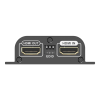 kit extensor hdmi | hasta 70m 1080p | 40m 4k@30hz | compatible con hdcp | cable cat 6 recomendado | soporta múltiples resoluciones | soporta poc | salida loop