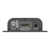 kit extensor hdmi | hasta 70m 1080p | 40m 4k@30hz | compatible con hdcp | cable cat 6 recomendado | soporta múltiples resoluciones | soporta poc | salida loop