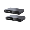 kit extensor hdmi de 120 metros con loop hdbitt, cat 5e/6 / soporta hasta 253 rx / protocolo hdbitt, compatible con hdcp.