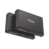 kit extensor hdmi para distancias de 120 metros / resolución 1080p a 60hz / cat 6 / soporta conexión uno a uno y uno a muchos / soporta hasta 253 rx / salida loop / baja latencia / uso 24/7 / soporta hdbitt / compatible con switch gigabit