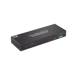 switch conmutador hdmi 4x1 | 4 entradas 1 salida | velocidad de trasmisión 48 gbps | resolución 8k | salida de audio | hdcp 2.3