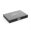 matricial de video hdmi 4x1 (divisor) / 4 entradas a 1 salida hdmi / 1080p @ 60hz / diferentes modos de display / pantalla completa, modo dual, modo quad / conmutación por botón o control remoto / botón de control de audio.