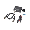 (transceptor) receptor de video activo de largo alcance / 400 metros con receptor activo tt4501t / resolución 2 mp / compatible con cámaras hd tvi/cvi/ahd/cvbs / protección interconstruida contra sobretensión.