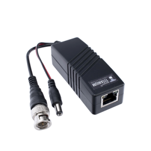 (transceptor) transmisor activo para kits kittt4pvturbox, kittt8pvturbox, kittt16pvturbox y kit tt16pvturbox rx / regula el voltaje de 36 vcc a 12vcc / hd tvi/cvi/ahd/cvbs / se instala del lado de la cámara.
