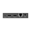 kit extensor hdmi para distancias de 120 metros | soporta resolución 4k @60hz | cat 6, 6a y 7 | salida loop en el tx para visualización local | soporta control remoto del equi