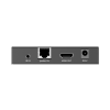 kit extensor hdmi para distancias de 120 metros | soporta resolución 4k @60hz | cat 6, 6a y 7 | salida loop en el tx para visualización local | soporta control remoto del equi