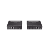 kit extensor kvm (hdmi y usb) hasta 120 metros | transmite el video y controla tu dvr vía usb a distancia | soporta resolución 4k @60hz | cat 6, 6a y 7 | salida loop en el tx para visualización local
