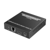 receptor compatible para kit tt582 kvm |4k @60hz | cat 6, 6a y 7 | hasta 150 metros | transmite el video y controla tu dvr vía usb a distancia
