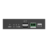 receptor compatible para kit tt582 kvm |4k @60hz | cat 6, 6a y 7 | hasta 150 metros | transmite el video y controla tu dvr vía usb a distancia