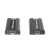 kit extensor hdmi para distancias de 30 metros / resolución 4k x 2k@ 30 hz/ cat 6, 6a y 7 / hdcp2.2 / hdmi 2.0 / soporta pcm, hdbitt / soporta control remoto del equipo fuente.