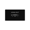 kit extensor hdmi de tamaño mini | 4k60hz a 60 metros | solo requiere alimentación tx | sobre cat6/cat6a/cat7 |