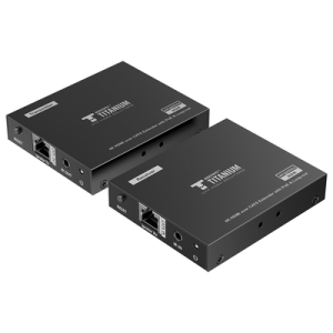 kit extensor hdmi para distancias de 70 metros / resolución 4k x 2k@ 60 hz/ cat 6, 6a y 7 / ipcolor / cero latencia / sin comprimir / salida loop / control ir / salida de audio de 3.5mm / poc