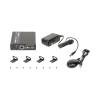 receptor compatible para kits tt 676 / 4k@60hz con ir / distancia de 70 metros / conexión en cascada de hasta 10 receptores con tt676.