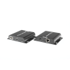 kit extensor hdmi para distancias de 120 metros / resolución 4k @ 30hz / cat 5e/6 / soporta conexión uno a uno y uno a muchos / hasta 253 rx / hdbitt / soporta control remoto del equipo fuente.