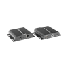 kit extensor hdmi para distancias de 120 metros / resolución 4k @ 30hz / cat 5e/6 / soporta conexión uno a uno y uno a muchos / hasta 253 rx / hdbitt / soporta control remoto del equipo fuente.