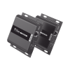 kit extensor hdmi para distancias de 120 metros / resolución 4k @ 30hz / cat 6 / soporta conexión uno a uno y uno a muchos / soporta hasta 253 rx / baja latencia / uso 24/7 / soporta hdbitt / compatible con switch gigabit
