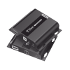 kit extensor hdmi para distancias de 120 metros / resolución 4k @ 30hz / cat 6 / soporta conexión uno a uno y uno a muchos / soporta hasta 253 rx / baja latencia / uso 24/7 / soporta hdbitt / compatible con switch gigabit