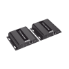 kit extensor hdmi para distancias de 120 metros / resolución 4k @ 30hz / cat 6 / soporta conexión uno a uno y uno a muchos / soporta hasta 253 rx / baja latencia / uso 24/7 / soporta hdbitt / compatible con switch gigabit
