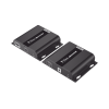 kit extensor hdmi para distancias de 120 metros / resolución 4k @ 30hz / cat 6 / soporta conexión uno a uno y uno a muchos / soporta hasta 253 rx / baja latencia / uso 24/7 / soporta hdbitt / compatible con switch gigabit