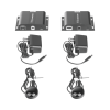 kit extensor hdmi para distancias de 120 metros / resolución 4k @ 30hz / cat 6 / soporta conexión uno a uno y uno a muchos / soporta hasta 253 rx / baja latencia / uso 24/7 / soporta hdbitt / compatible con switch gigabit