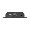 receptor compatible para kit tt6834k | resolución 4k @60hz | 120 metros | cat 6 | compatible con switch gigabit | control ir |