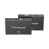 kit extensor matricial hdmi para distancias de 120 metros / resolución 4k @ 30hz / cat6 / soporta 100 tx de entrada e ilimitados rx en la salida / control por pc, control remoto y botón / compatible con switch igmp.