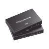 kit extensor matricial hdmi para distancias de 120 metros / resolución 4k @ 30hz / cat6 / soporta 100 tx de entrada e ilimitados rx en la salida / control por pc, control remoto y botón / compatible con switch igmp.
