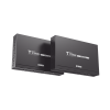 kit extensor matricial hdmi para distancias de 120 metros / resolución 4k @ 30hz / cat6 / soporta 100 tx de entrada e ilimitados rx en la salida / control por pc, control remoto y botón / compatible con switch igmp.